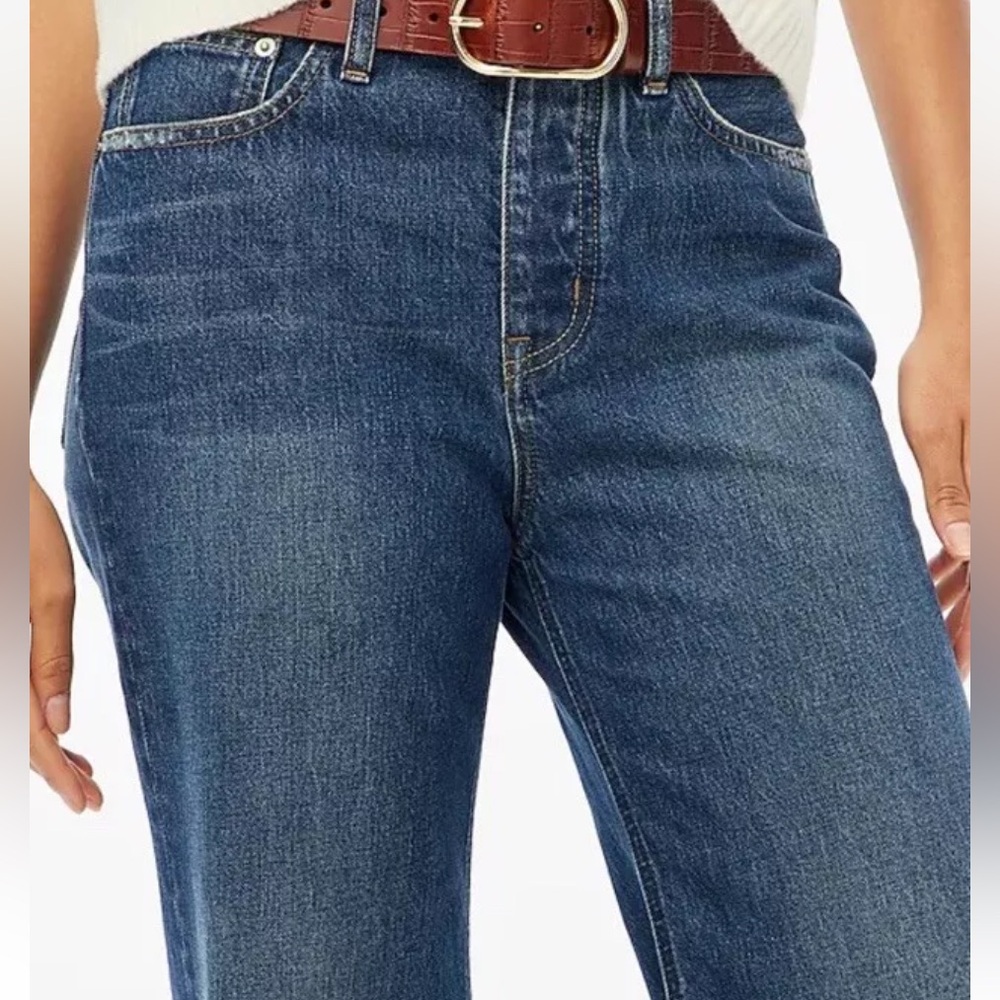 NWT J. Crew Indigo Wide Leg Jeans